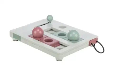 Trixie Cat Activity Brain Mover Intelligenzspielbrett in Rosa und Mint